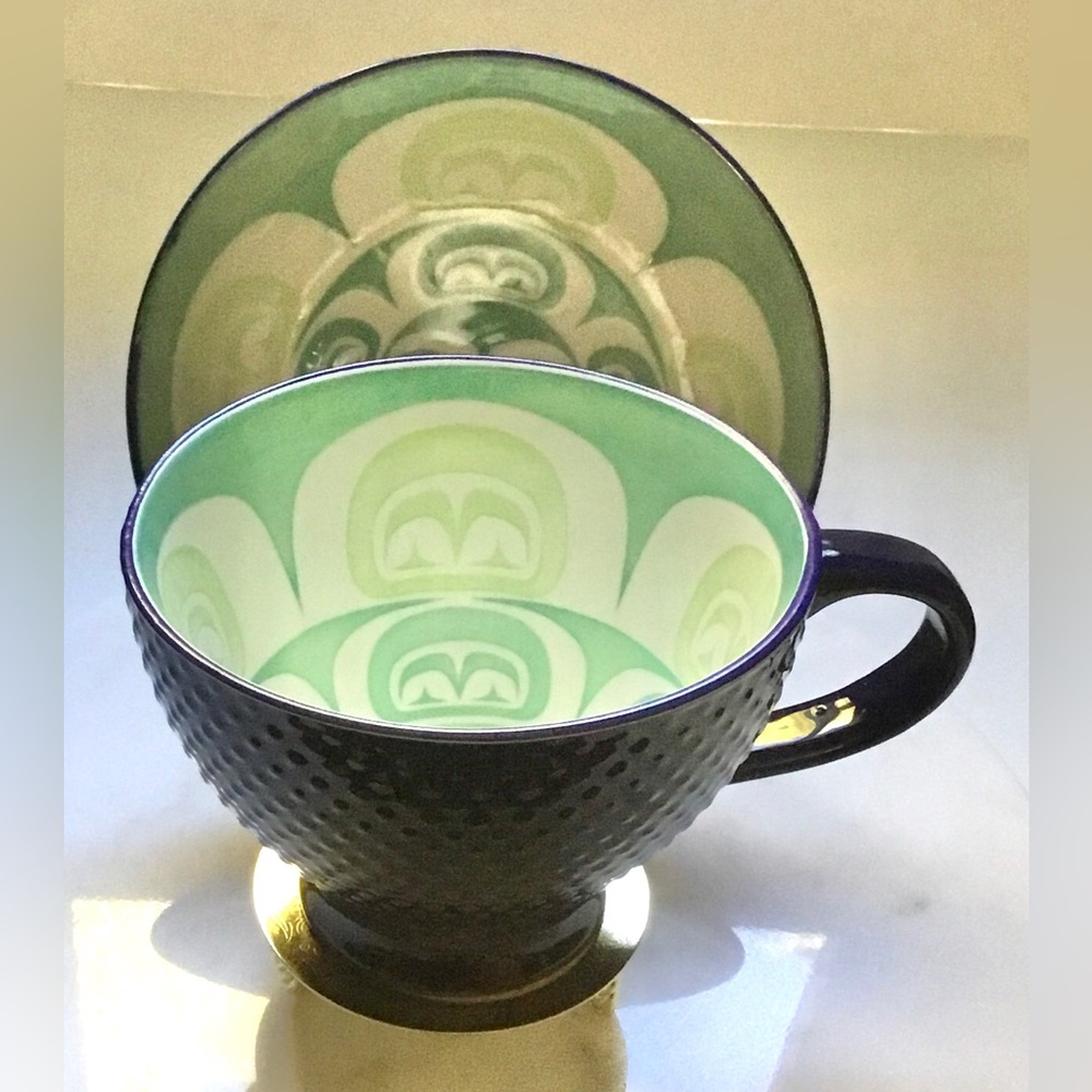 First Nations Indigenous ‘Moon’ Simone Diamond Mug & Plate